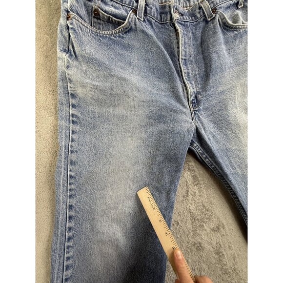Vintage Levis 517 Jeans Mens 40x30 Blue Orange Tab Made in USA Straight Leg 90s - Picture 14 of 16